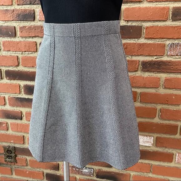 Zara Skirt sz XS A-Line Grey Skirt Skater Skirt whimsigoth - Picture 2 of 9